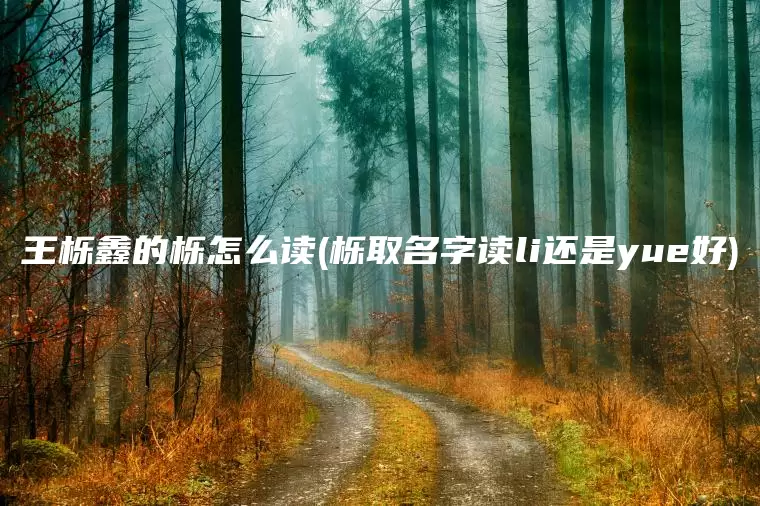 王栎鑫的栎怎么读(栎取名字读li还是yue好)