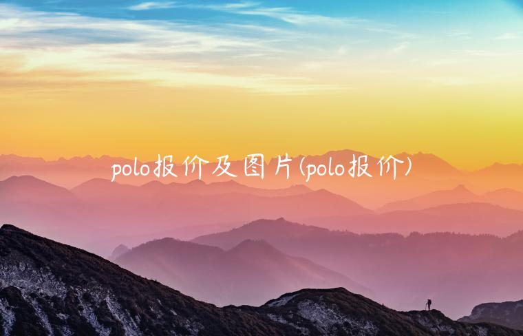 polo报价及图片(polo报价)