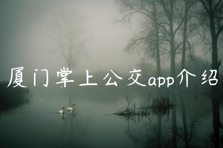 厦门掌上公交app介绍